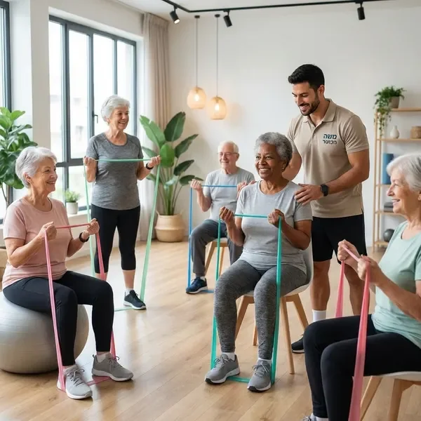 אימוני כושר לפנסיונרים